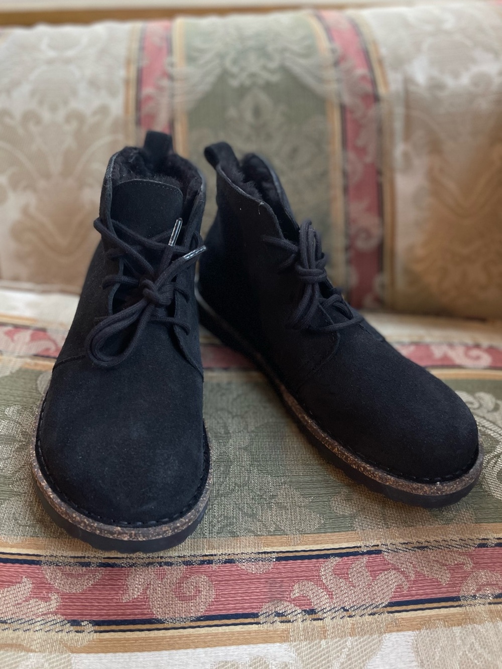 Birkenstock Uppsala Mid Suede Leather. Size 7-7.5 Women N25-03